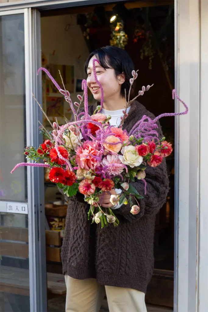 還暦を祝う花束