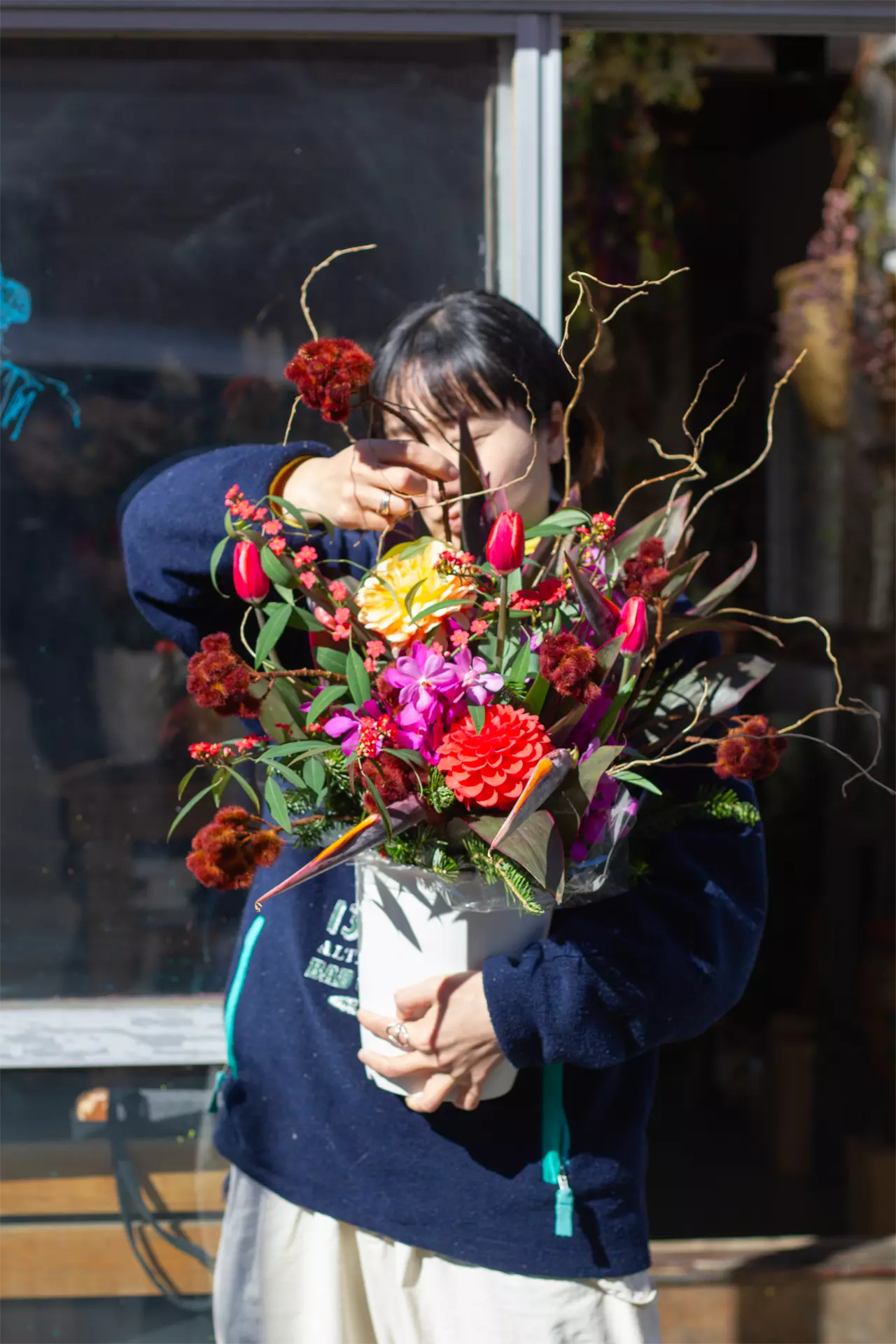 開店祝いのお花